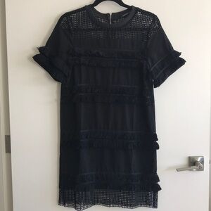 Endless rose black fringe dress